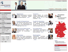Tablet Screenshot of jobnetzwerk-50plus.de